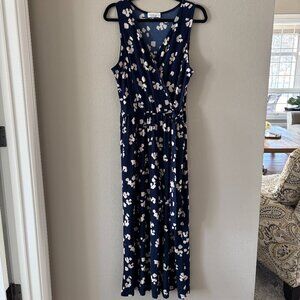 Womens Sleeveless Jumpsuit, Size XL